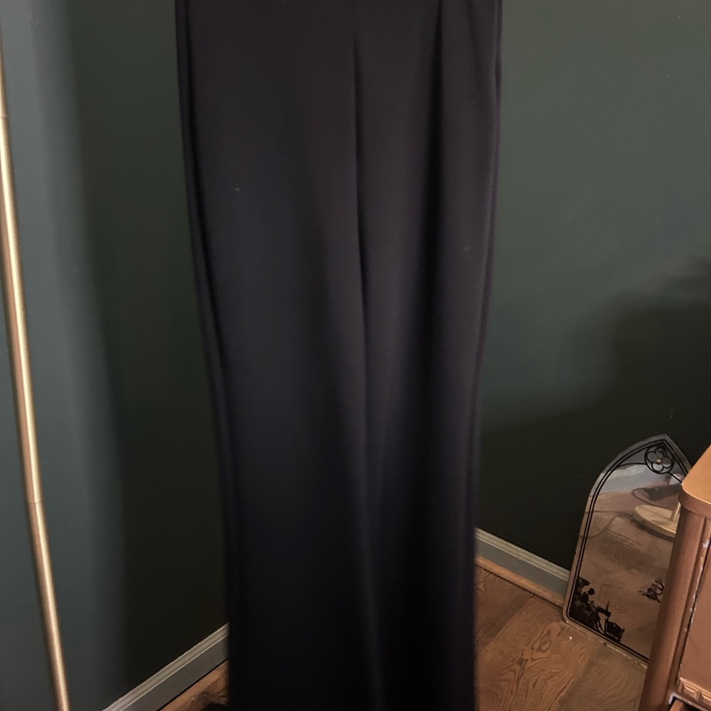 Elegant Black wide leg pants